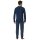 SCHIESSER Herren Schlafanzug, lang - Casual Essentials, Baumwolle, V-Ausschnitt Dunkelblau S