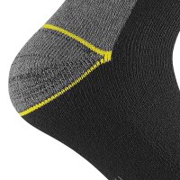 Rohner Basic Unisex Arbeitssocken, 3er Pack - Power Worker, Polsterung Schwarz/Grau 35-38