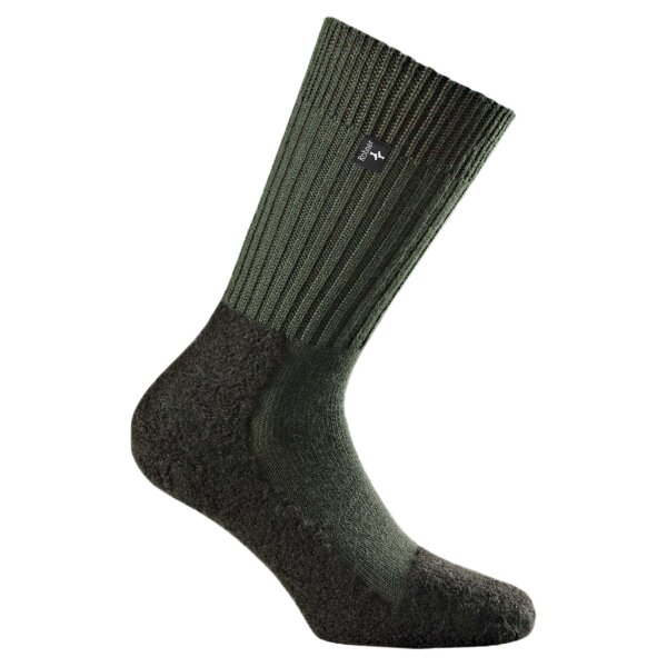 Rohner Advanced Socks unisex trekking socks, 1 pack - Original, virgin wool mix Green 42-44 (7.5-9 UK)