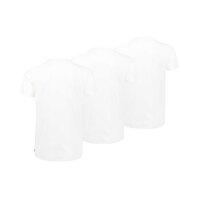 Levis Herren T-Shirts, 6er Pack - ECOM, V-Ausschnitt, Kurzarm, einfarbig Weiß XL