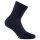 Rohner Basic Unisex Socken, 3er Pack - Soft Touch, Kurzsocken, Viskose-Mix Blau 35-38