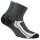 Rohner Basic Unisex Quarter-Socken, 2er Pack - Quarter Sport, Baumwoll-Mix Grau 35-38