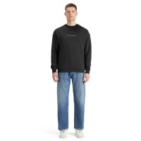SCOTCH&SODA Herren Sweatshirt - Core, Logo Front Chest Sweat, Pullover, einfarbig Schwarz S