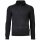 JOOP! Herren Strickpullover mit Troyer-Zip - Thom, Feinstrick mit Struktur, Woll-Mix Grau S