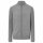 JOOP! Herren Strickjacke Zipper - Thilon, Feinstrick mit Struktur, Woll-Mix Grau XL