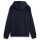 SCOTCH&SODA Mens sweat jacket - Essential Logo Badge Zip-Through, hood, logo, cotton Dark blue S (Small)