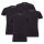 Levis Men T-Shirt, 4 Pack - round Neck, short Sleeve, plain Black S (Small)