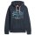 Superdry Mens Hoodie - Duo Vintage Logo Hoodie , Logo, Single colour Dark blue M (Medium)