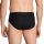 CALIDA Herren Slip, 6er Pack - Natural Benefit, Elastikbund, Single Jersey Schwarz S (46/48)