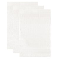 Villeroy & Boch Guest Towel, 3-pack - One, Terry Towel, Towel, Cotton White 30x50 cm