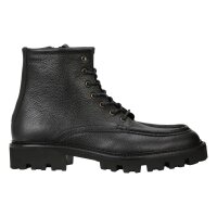 BOSS Herren Boots - Julyo Halb gr, Schnürstiefel, gefüttert, Echtleder Schwarz EUR 43
