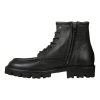 BOSS Herren Boots - Julyo Halb gr, Schnürstiefel, gefüttert, Echtleder Schwarz EUR 43