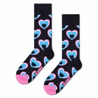 Happy Socks Unisex Socks, 2 Pack - Love Gift Box, Mix of Colours Valentines 36-40 (UK 4-7)