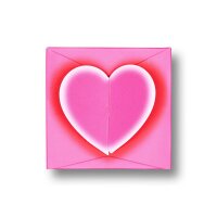 Happy Socks Unisex Socks, 2 Pack - Love Gift Box, Mix of Colours Valentines 36-40 (UK 4-7)