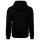 Champion mens hoodie - Hooded sweatshirt, pullover, small logo, hood, solid colour Black M (Medium)