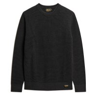Superdry mens knitted jumper - Textured crew knit jumper,...