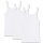 Sanetta 3er Pack Mädchen Unterhemd Shirt ohne Arm Top Basic - Weiß / Größe: 152 (10-11 Years)