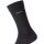 JOOP! Unisex Socken, 2er Pack - Premium Essential Organic Cotton Socks, Logo, einfarbig Schwarz 35-38