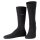 JOOP! Unisex Socken, 2er Pack - Premium Essential Organic Cotton Socks, Logo, einfarbig Schwarz 39-42