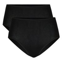 CALIDA Womens Briefs, 2 pack - Natural Comfort, High Waist, Natural Sheen, Single Jersey