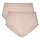 CALIDA Womens Briefs, 2 pack - Natural Comfort, High Waist, Natural Sheen, Single Jersey