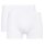CALIDA Herren Boxershorts, 2er Pack - Cotton Code, Elastikbund, Activity Cotton Weiß S (46/48)