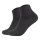 JOOP! Unisex Quarter-Socken, 2er Pack - Premium Essential Organic Cotton Quarter, Logo, einfarbig Anthrazit meliert 35-38