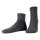 JOOP! Unisex Quarter-Socken, 2er Pack - Premium Essential Organic Cotton Quarter, Logo, einfarbig Anthrazit meliert 35-38
