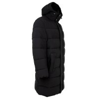 JOOP! Mens quilted coat - Winsten, warm lining, hood, zip Black M (Medium)