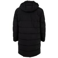 JOOP! Mens quilted coat - Winsten, warm lining, hood, zip Black L (Large)
