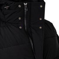 JOOP! Mens quilted coat - Winsten, warm lining, hood, zip Black L (Large)