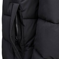 JOOP! Mens quilted coat - Winsten, warm lining, hood, zip Black L (Large)