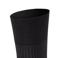 JOOP! Damen Socken - Daily Glam Cotton Socks, Rippstruktur, merzerisierte Baumwolle, Stickerei Schwarz 39-42