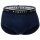 bugatti mens briefs, 3-pack - fine-rib, fly, cotton, single-coloured White/Black/Blue 3XL (XXX-Large)
