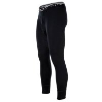 bugatti mens long pants - fine rib, single-coloured, cotton, single-coloured Black M (Medium)