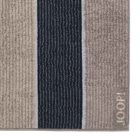 JOOP! Towel - Signature, terry towelling, cotton, striped Grey 50x100cm