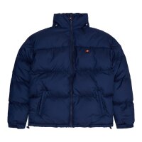 ellesse mens winter jacket - Dappiani, padded, hood, zip, logo, uni Blue 2XL (XX-Large)