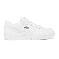 LACOSTE Mens Sneaker - T-CLIP SET, sneakers, logo, genuine leather White EUR 46 (11 UK)