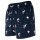 Happy Shorts Mens woven boxer shorts – X-MAS, American style, cotton, Christmas print Sea Gull M (Medium)