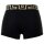 VERSACE Herren Trunks, 2er Pack - TOPEKA, Stretch Cotton, einfarbig Schwarz/Grau 3XL