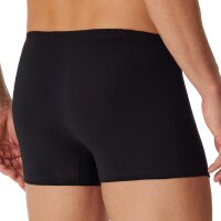 SCHIESSER Mens Shorts 4-pack - Pants, Boxer, Essentials, Cotton Stretch Black L (Large)