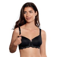 Anita Maternity Damen BH - Miss Lovely, Still-BH, Spacer-Schalen, Spitze Schwarz 85C