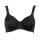 ROSA FAIA Womens Bra - Twin, Underwired Bra, Microfiber, T-Shirt Bra, breathable Black 34B