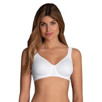 ROSA FAIA Womens Bra - Twin, Underwired Bra, Microfiber, T-Shirt Bra, breathable White 42F