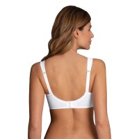 ROSA FAIA Womens Bra - Twin, Underwired Bra, Microfiber, T-Shirt Bra, breathable White 42F