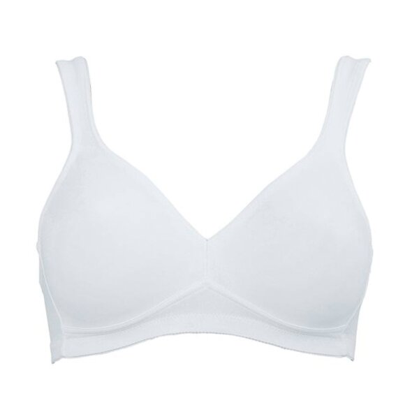 ROSA FAIA Womens Bra - Twin, Soft Bra, Microfiber, T-Shirt Bra, breathable White 34B