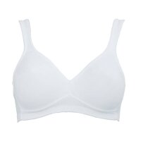 ROSA FAIA Womens Bra - Twin, Soft Bra, Microfiber, T-Shirt Bra, breathable White 42F