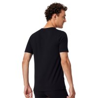 SCHIESSER Mens T-Shirt 4-Pack - Series "95/5", Round Neck, S-XXL Black M (Medium)