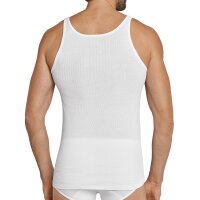 SCHIESSER vest 3-pack - Original double rib, sports jacket, sleeveless White 2XL (2X-Large)