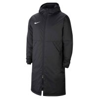 NIKE mens winter coat - Park 20, winter jacket, hood, logo, solid colour Black M (Medium)